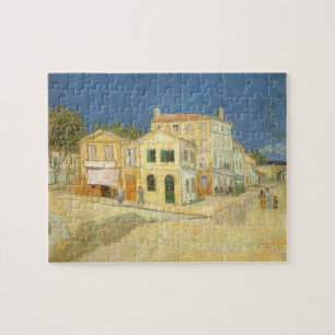 Quebra-cabeça A Casa Amarela de Vincent van Gogh