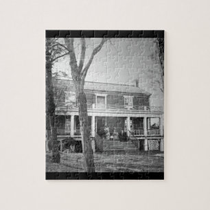 Quebra-cabeça A casa de McLean, tribunal de Appomattox.