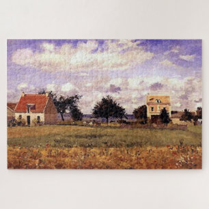 Quebra-cabeça A Casa Vermelha (1873) por Camille Pissarro