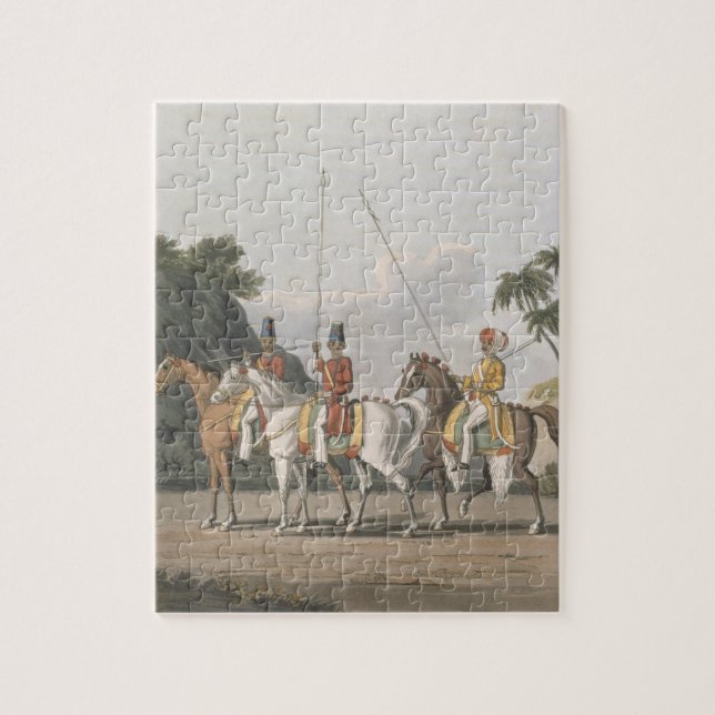 Quebra-cabeça A cavalaria irregular, exército de Bengal 1817, (Vertical)