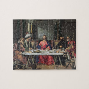Quebra-cabeça A ceia em Emmaus (óleo no painel)
