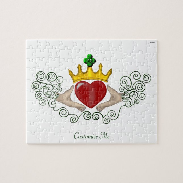 Quebra-cabeça A Chave (Cor do Cheio) (Horizontal)