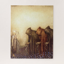 Quebra-cabeça "A Chave do Ouro" John Bauer Watercolor