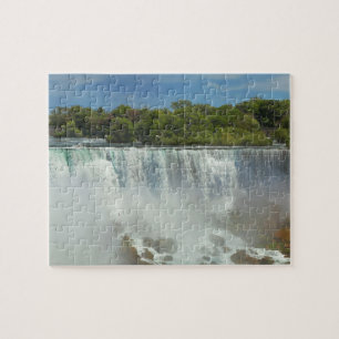 Quebra-cabeça A cidade - Niagara NY - o americano cai em Niagara