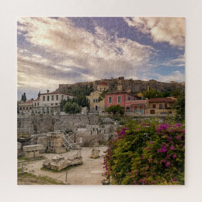 Quebra-cabeça A Colorida Atenas (Vertical)