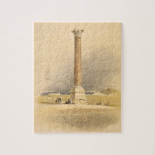 Quebra-cabeça A coluna de Pompey, Alexandria, de "Egipto e de