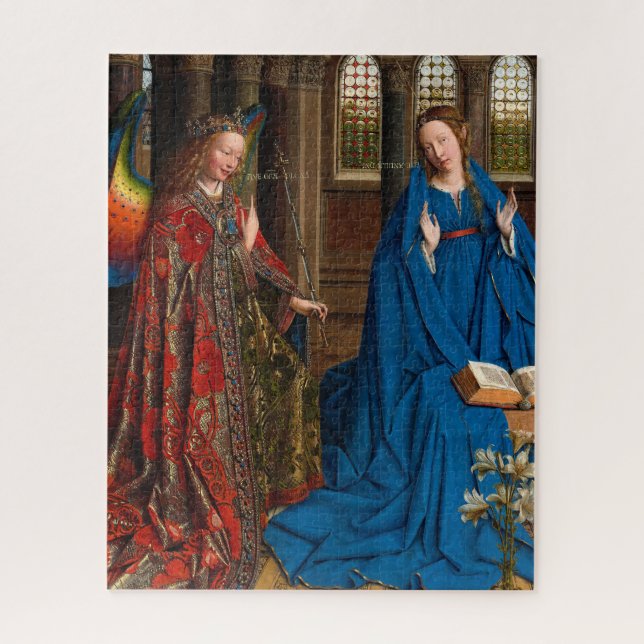 Quebra-cabeça A Comunicação de Jan van Eyck (Vertical)