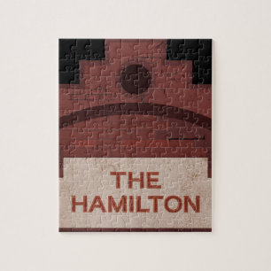 Quebra-cabeça a construção de hamilton