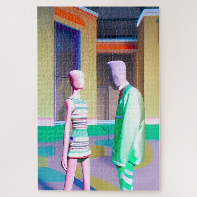 Quebra-cabeça A Conversa (Vertical)