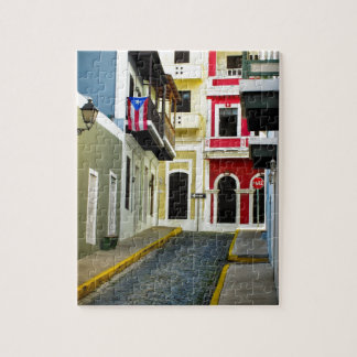 Quebra-cabeça A cor do velho San Juan Puerto Rico