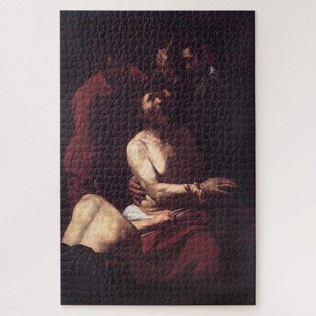 Quebra-cabeça A Corda com Espinhos de Caravaggio (Vertical)