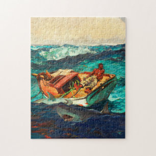 Quebra-cabeça A Corrente do Golfo por Winslow Homer
