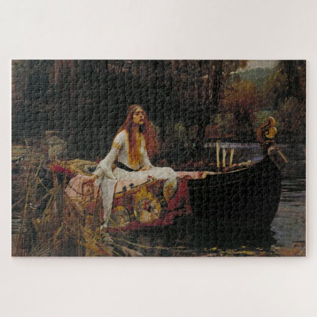 Quebra-cabeça A Dama de Shallot - Waterhouse (Horizontal)