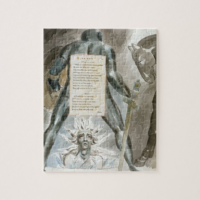 Quebra-cabeça "A descida de Odin", projeta 81 "dos poemas o (Vertical)