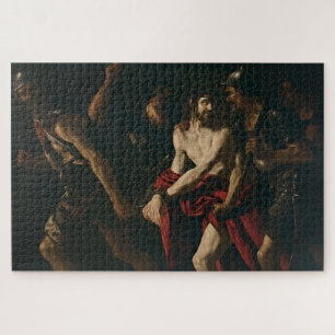 Quebra-cabeça A detenção do Cristo por Caravaggio