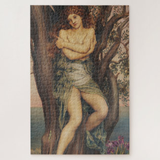 Quebra-cabeça A Dríade (Ninfa da Árvore) (por Evelyn De Morgan)