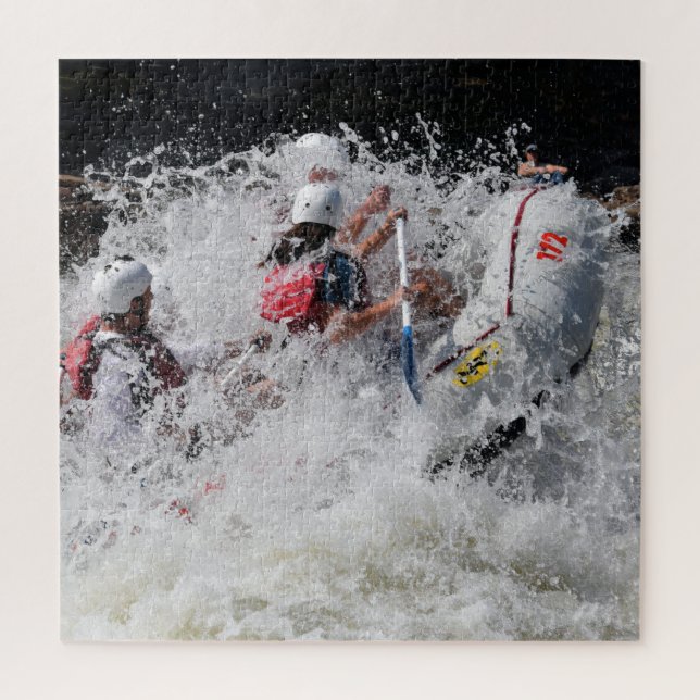 Quebra-cabeça A emoção do Whitewater Rafting 20 x 20 (Vertical)