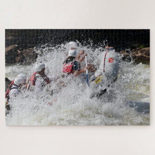 Quebra-cabeça A emoção do Whitewater Rafting 20 x 30