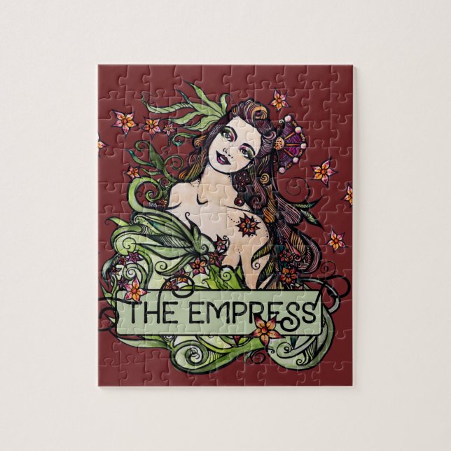 Quebra-cabeça A Empress Tarot Card (Vertical)