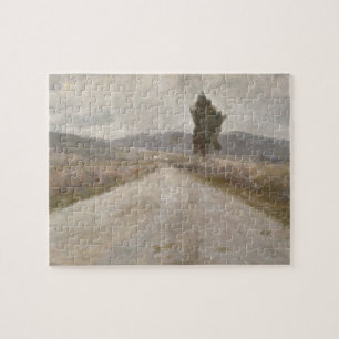 Quebra-cabeça A estrada de Tuscan, c.1899 (o conselho)