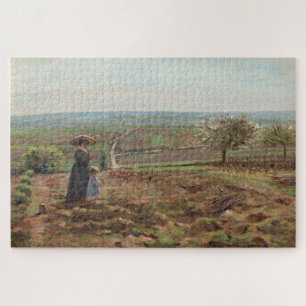 Quebra-cabeça A Estrada para Rouen, os Altos de l'Hautil