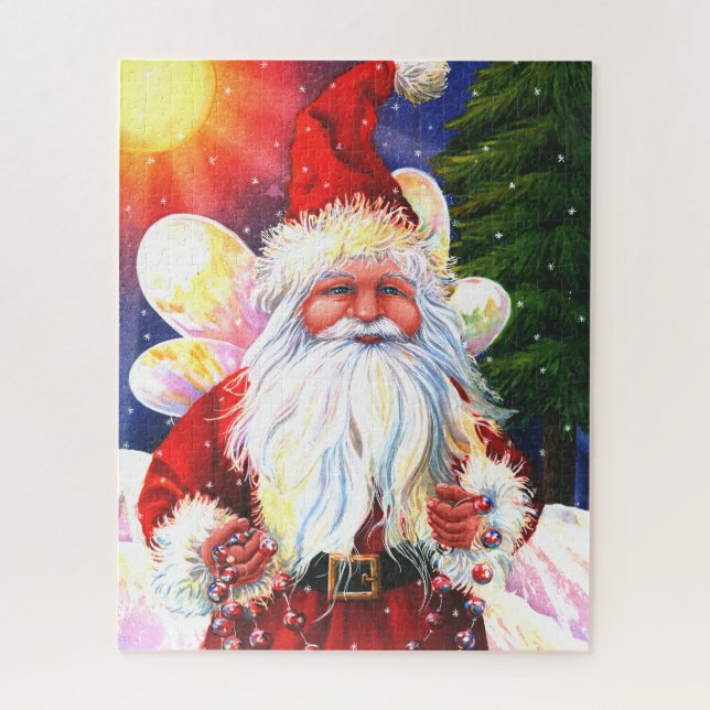 Quebra-cabeça A Fada Papai Noel (Vertical)
