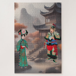 Quebra-cabeça A fantasia moderna de Manchu