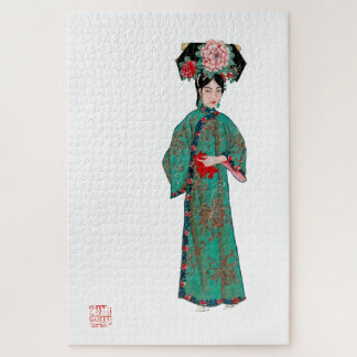 Quebra-cabeça A fantasia moderna de Manchu