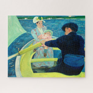 Quebra-cabeça A Festa Barco de Mary Cassatt