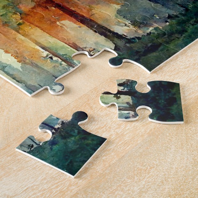 Quebra-cabeça A Floresta (natureza) (Lateral)