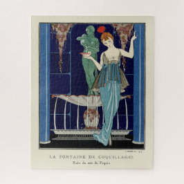 Quebra-cabeça A fonte do Shell por George Barbier