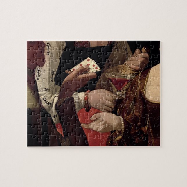 Quebra-cabeça A fraude com o ás de diamantes, detalhe de (Horizontal)