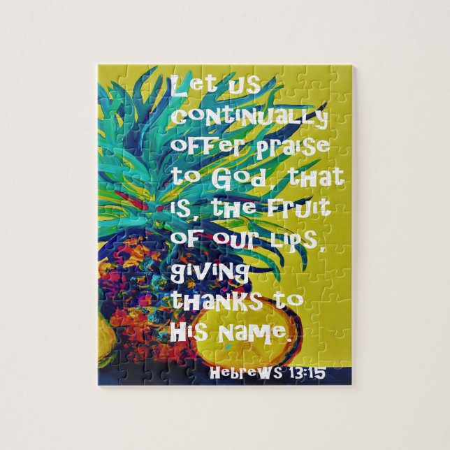 Quebra-cabeça A fruta de nossos lábios (Vertical)