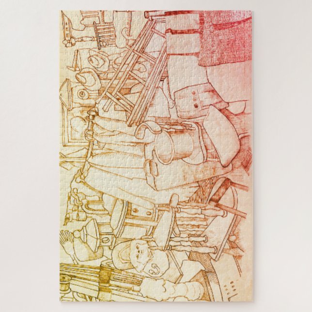 Quebra-cabeça A Garagem (Vertical)