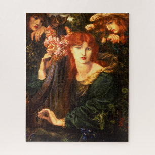 Quebra-cabeça A Garaternária de Dante Gabriel Rossetti