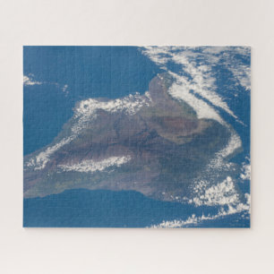 Quebra-cabeça A Grande Ilha Do Havaí E Suas Montanhas