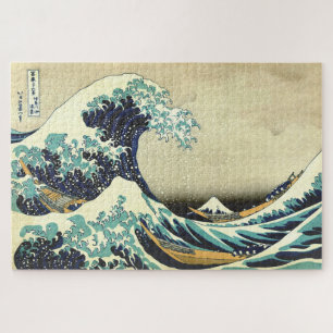 Quebra-cabeça A Grande Onda de Kanagawa Katsushika Hokusai