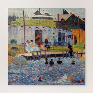 Quebra-cabeça A Hora do Banho por Impressionista Renoir