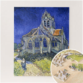 Quebra-cabeça A Igreja em Auvers, por Vincent Van Gogh