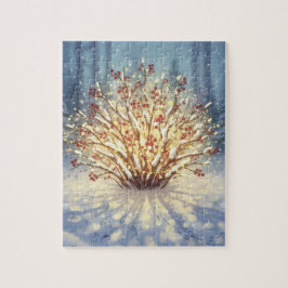 Quebra-cabeça A Lanterna de Inverno | Arbusto de Bagas Reluzente