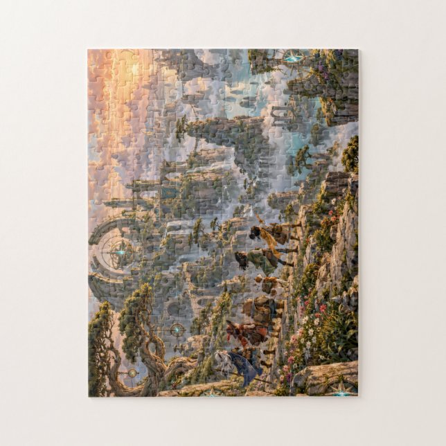 Quebra-cabeça À l'aventure (Vertical)