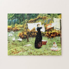 Quebra-cabeça A linha de roupas de Helen Allingham