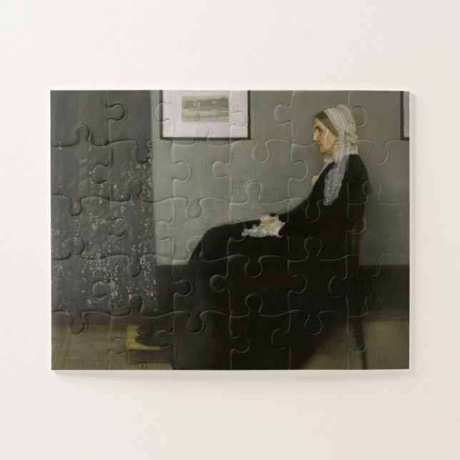 Quebra-cabeça A mãe do assobio James Abbott Mcneill Whistler (Horizontal)