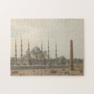 Quebra-cabeça A mesquita azul da sultão Ahmed, Istambul, Turqui