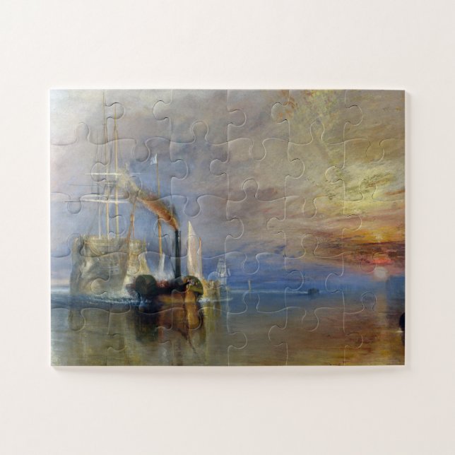 Quebra-cabeça A nave Temerária de Turner (Horizontal)