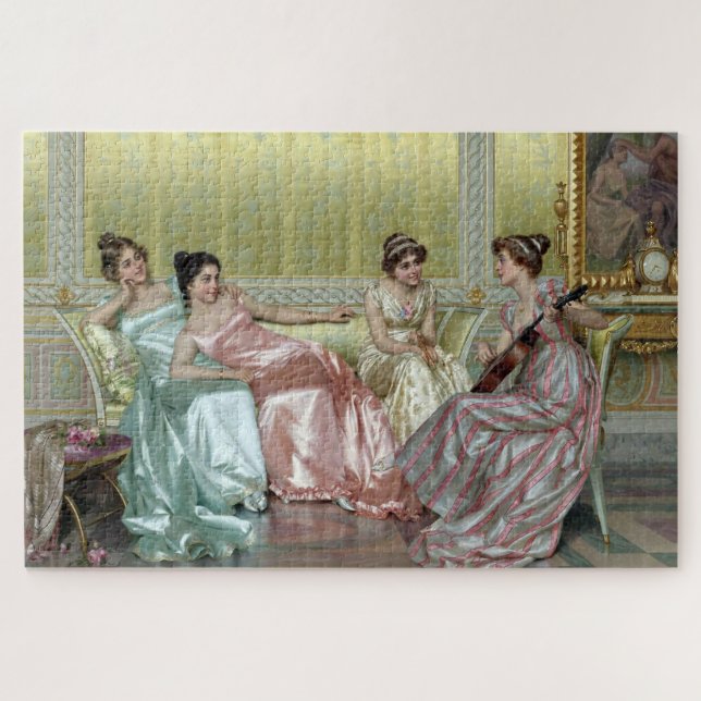 Quebra-cabeça A Noite por Vittorio Reggianini (Horizontal)