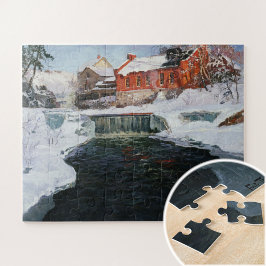 Quebra-cabeça A nova fábrica em Lillehammer, Belas Artes