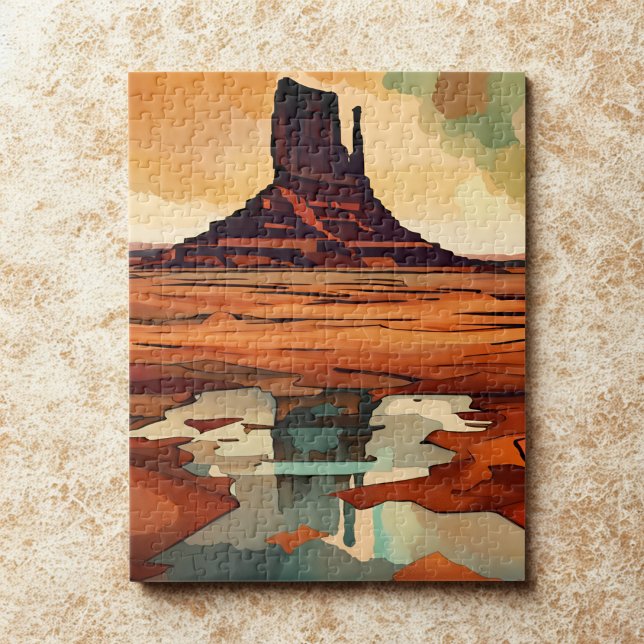 Quebra-cabeça A Paisagem do Monumento do Deserto (Criador carregado)