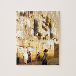 Quebra-cabeça A parede de Solomon, Jerusalem por Jean-Leon