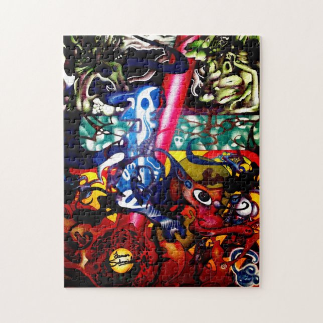 Quebra-cabeça a parte do coletor MUITO RARO original do (Vertical)